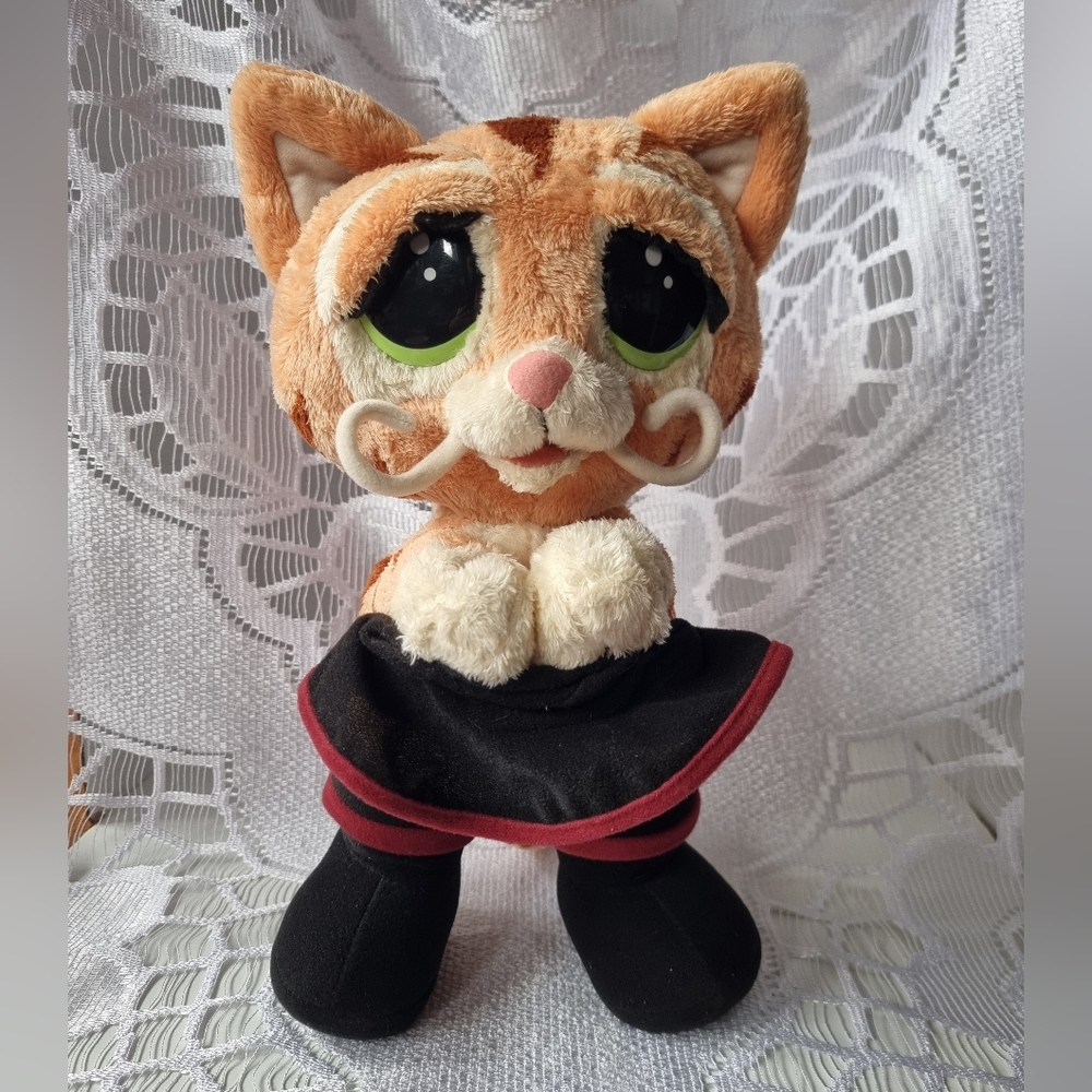 Shrek Puss N Boots 14" Sweet Talking Stuffed Animal Toy Plush Dreamworks
